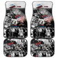 Martin Luther King Day Afro Car Mats Civil Rights Leader - Classic American Street Graffiti - African Pride