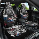Martin Luther King Day Afro Car Seat Cover Civil Rights Leader - Classic American Street Graffiti - African Pride