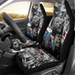 Martin Luther King Day Afro Car Seat Cover Civil Rights Leader - Classic American Street Graffiti - African Pride
