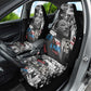 Martin Luther King Day Afro Car Seat Cover Civil Rights Leader - Classic American Street Graffiti - African Pride