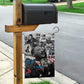 Martin Luther King Day Afro Garden Flag Civil Rights Leader - Classic American Street Graffiti - African Pride