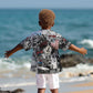 Martin Luther King Day Afro Kid Hawaiian Shirt Civil Rights Leader - Classic American Street Graffiti - African Pride