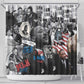 Martin Luther King Day Afro Shower Curtain Civil Rights Leader - Classic American Street Graffiti - African Pride