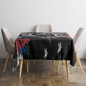 Martin Luther King Day Afro Tablecloth Civil Rights Leader - Classic American Street Graffiti - African Pride