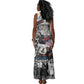 Martin Luther King Day Afro Tank Maxi Dress Civil Rights Leader - Classic American Street Graffiti - African Pride