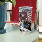 Martin Luther King Day Afro Tumbler Cup Civil Rights Leader - Classic American Street Graffiti - African Pride