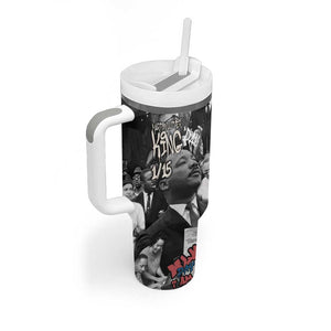 Martin Luther King Day Afro Tumbler With Handle Civil Rights Leader - Classic American Street Graffiti - African Pride