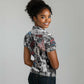 Martin Luther King Day Afro Women Polo Shirt Civil Rights Leader - Classic American Street Graffiti - African Pride