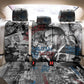 Afro Malcolm X Back Car Seat Cover Quotes Dates and Black History Activist Theme - African Pride