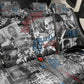 Afro Malcolm X Back Car Seat Cover Quotes Dates and Black History Activist Theme - African Pride