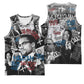 Afro Malcolm X Basketball Jersey Quotes Dates and Black History Activist Theme - African Pride