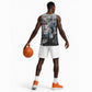 Afro Malcolm X Basketball Jersey Quotes Dates and Black History Activist Theme - African Pride