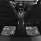 Afro Malcolm X Car Mats Quotes Dates and Black History Activist Theme - African Pride