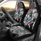 Afro Malcolm X Car Seat Cover Quotes Dates and Black History Activist Theme - African Pride