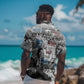 Afro Malcolm X Hawaiian Shirt Quotes Dates and Black History Activist Theme - African Pride