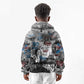 Afro Malcolm X Kid Hoodie Quotes Dates and Black History Activist Theme - African Pride