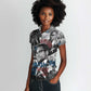 Afro Malcolm X Women Polo Shirt Quotes Dates and Black History Activist Theme - African Pride