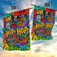 Hip Hop Graffiti African Garden Flag Black Melanin Text and Urban Street Art - African Pride