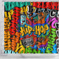 Hip Hop Graffiti African Shower Curtain Black Melanin Text and Urban Street Art - African Pride