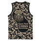 George Washington Carver Basketball Jersey Peanut From Soil Comes Knowledge Quote and Agricultural Roots - African Pride