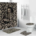 George Washington Carver Bathroom Set Peanut From Soil Comes Knowledge Quote and Agricultural Roots - African Pride
