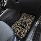 George Washington Carver Car Mats Peanut From Soil Comes Knowledge Quote and Agricultural Roots - African Pride