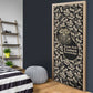 George Washington Carver Door Cover Peanut From Soil Comes Knowledge Quote and Agricultural Roots - African Pride