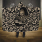 George Washington Carver Hooded Blanket Peanut From Soil Comes Knowledge Quote and Agricultural Roots - African Pride