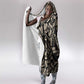 George Washington Carver Hooded Blanket Peanut From Soil Comes Knowledge Quote and Agricultural Roots - African Pride