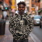 George Washington Carver Hoodie Peanut From Soil Comes Knowledge Quote and Agricultural Roots - African Pride