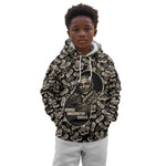 George Washington Carver Kid Hoodie Peanut From Soil Comes Knowledge Quote and Agricultural Roots - African Pride