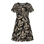 George Washington Carver Kid Short Sleeve Dress Peanut From Soil Comes Knowledge Quote and Agricultural Roots - African Pride