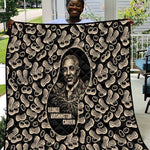 George Washington Carver Quilt Peanut From Soil Comes Knowledge Quote and Agricultural Roots - African Pride