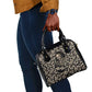 George Washington Carver Shoulder Handbag Peanut From Soil Comes Knowledge Quote and Agricultural Roots - African Pride