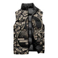 George Washington Carver Sleeveless Puffer Jacket Peanut From Soil Comes Knowledge Quote and Agricultural Roots - African Pride