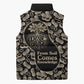 George Washington Carver Sleeveless Puffer Jacket Peanut From Soil Comes Knowledge Quote and Agricultural Roots - African Pride