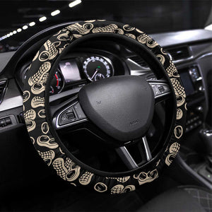 George Washington Carver Steering Wheel Cover Peanut From Soil Comes Knowledge Quote and Agricultural Roots - African Pride