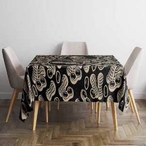 George Washington Carver Tablecloth Peanut From Soil Comes Knowledge Quote and Agricultural Roots - African Pride