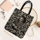 George Washington Carver Tote Bag Peanut From Soil Comes Knowledge Quote and Agricultural Roots - African Pride