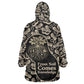 George Washington Carver Wearable Blanket Hoodie Peanut From Soil Comes Knowledge Quote and Agricultural Roots - African Pride