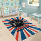 George Washington Carver Area Rug with Science Teaching Scene, Education Is the Key Quote - African Pride