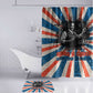 George Washington Carver Bathroom Set with Science Teaching Scene, Education Is the Key Quote - African Pride