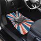 George Washington Carver Car Mats with Science Teaching Scene, Education Is the Key Quote - African Pride