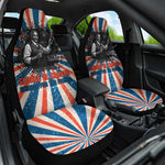 George Washington Carver Car Seat Cover with Science Teaching Scene, Education Is the Key Quote - African Pride