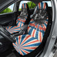 George Washington Carver Car Seat Cover with Science Teaching Scene, Education Is the Key Quote - African Pride
