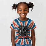 George Washington Carver Kid T shirt with Science Teaching Scene, Education Is the Key Quote - African Pride