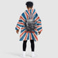 George Washington Carver Kid Wearable Blanket Hoodie with Science Teaching Scene, Education Is the Key Quote - African Pride