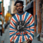 George Washington Carver Long Sleeve Shirt with Science Teaching Scene, Education Is the Key Quote - African Pride