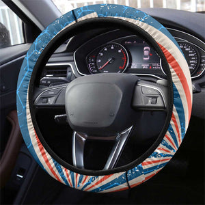 George Washington Carver Steering Wheel Cover with Science Teaching Scene, Education Is the Key Quote - African Pride
