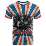George Washington Carver T shirt with Science Teaching Scene, Education Is the Key Quote - African Pride